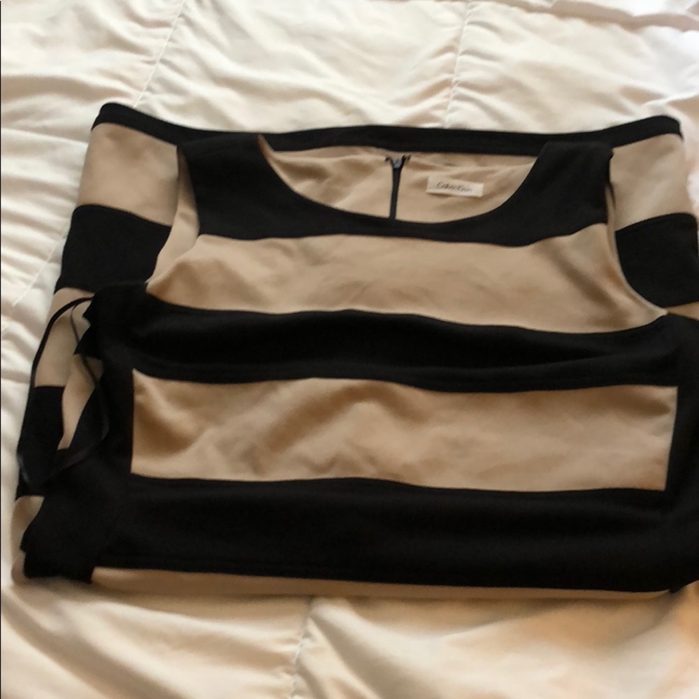 Calvin Klein dress strip